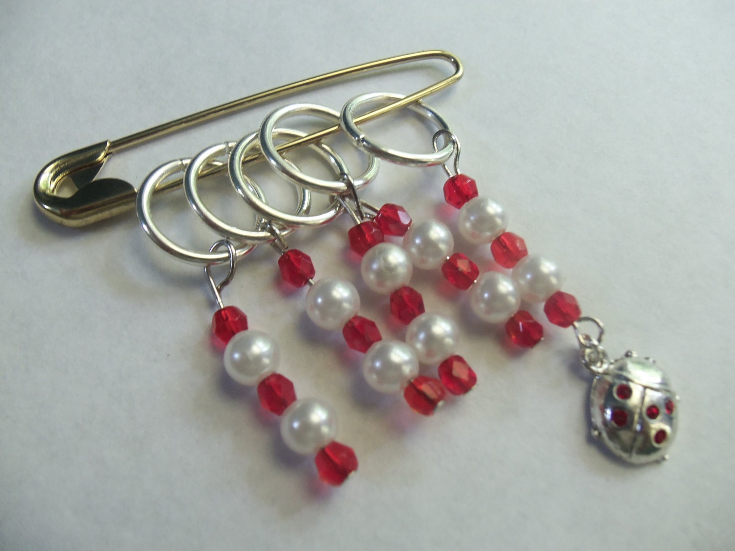 STITCH MARKERS - set SIXTEEN