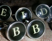 Vintage Typewriter Key Cufflinks