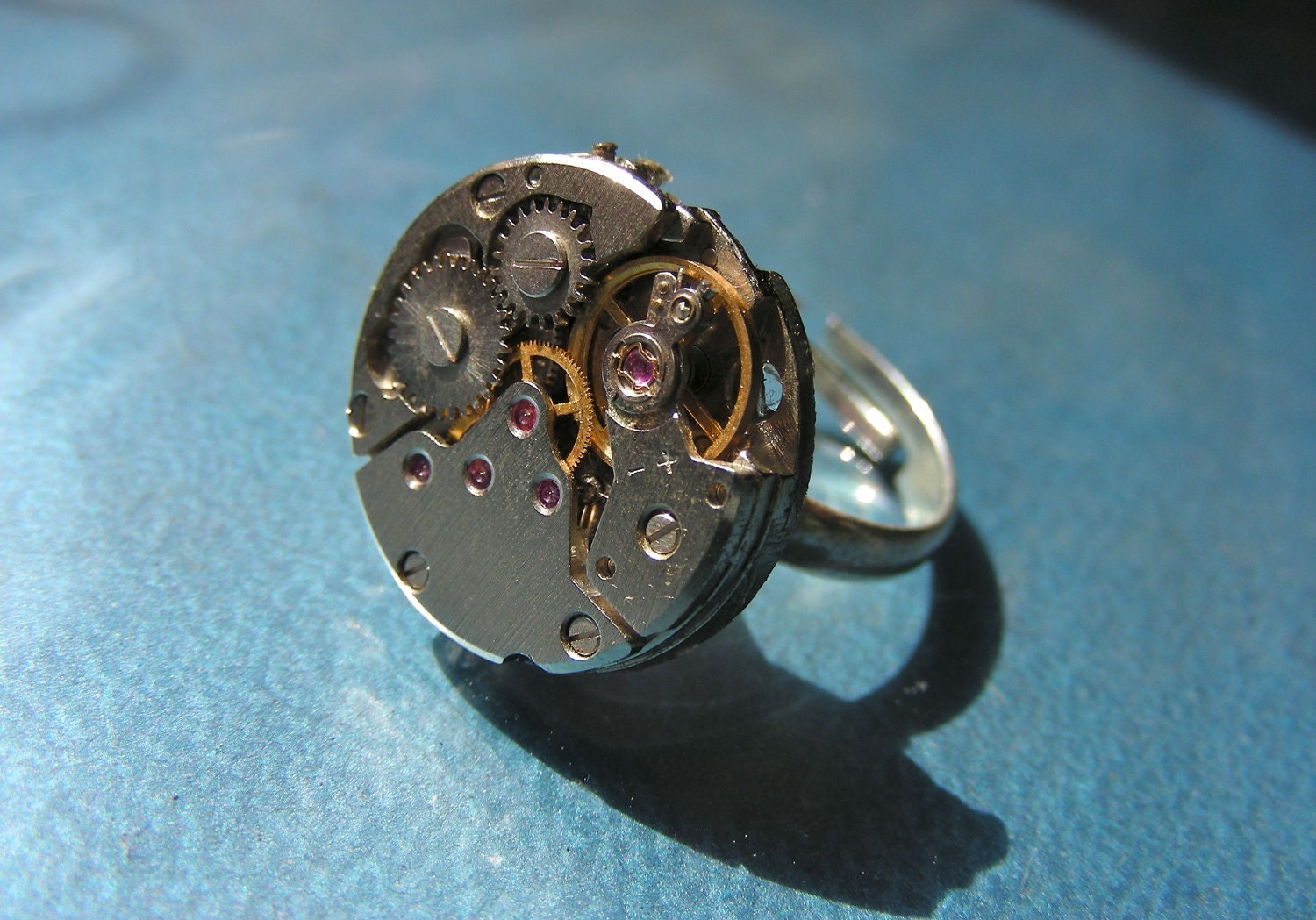 One of a Kind Silver, Watch Gear RIng