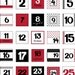 25 Days of Christmas Iron-On Labels
