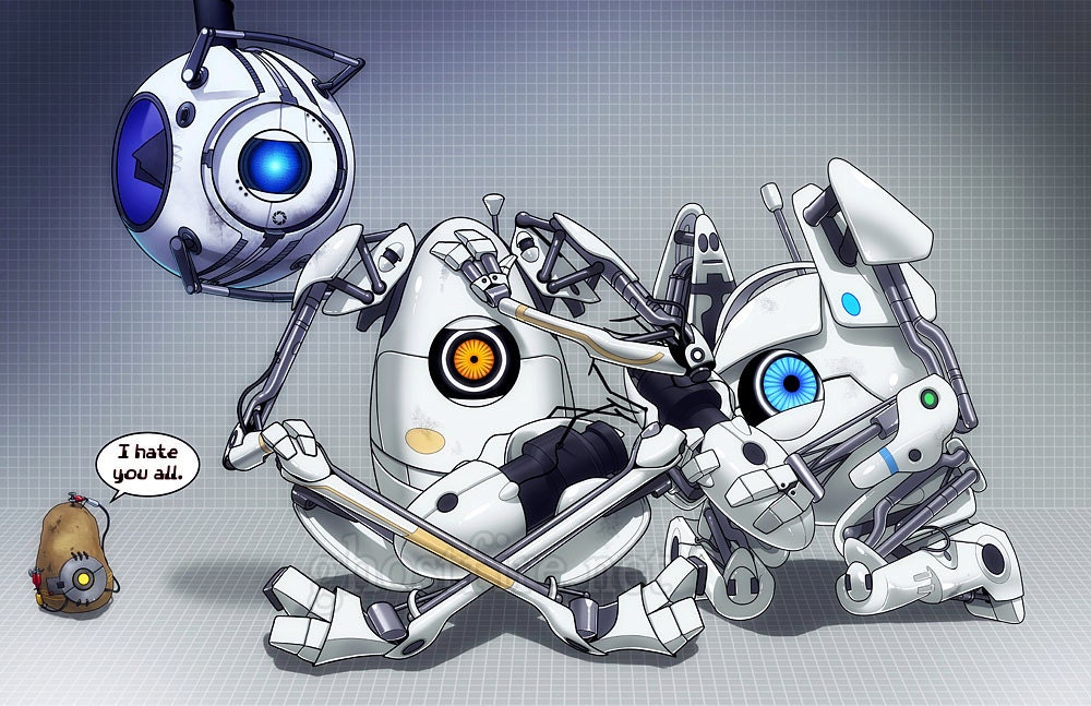 Portal 2 Potato GLaDOS Portal 2 Potato GLaDOS