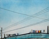 Guatemala.Two- Original Watercolor Painting