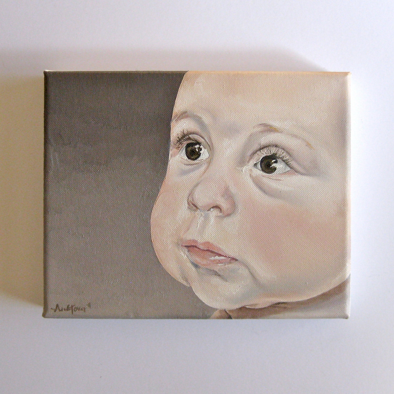 8x10 Inch Commissioned Oil Painting