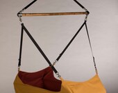 Nutmeg/Burgundy Kanoe Baby Hammock 