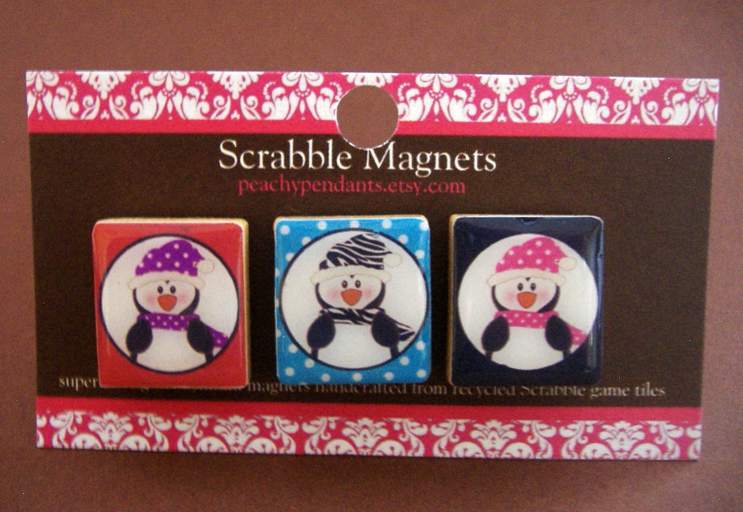 Scrabble Magnets Set - PENGUINS
