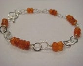 July Carnelian Bracelet