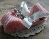 pale pink crepe paper ruffles....love song