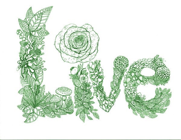 Live - 8x10 archival giclee print