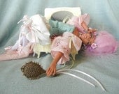 Cafe au lait Creole Cortesan OOAK Art Doll