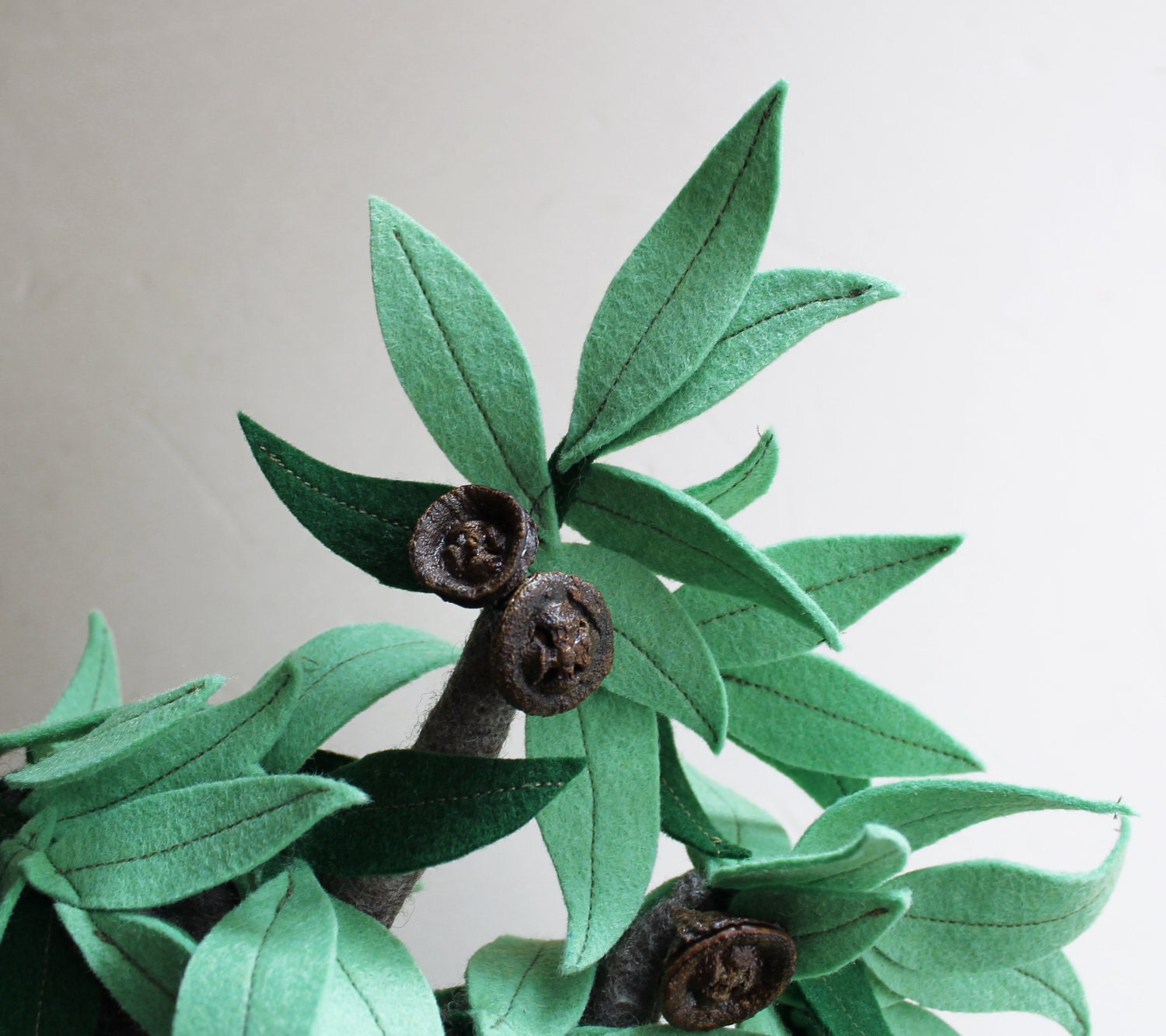 Eucaliptus Tree - Felt Tree. Home decor.