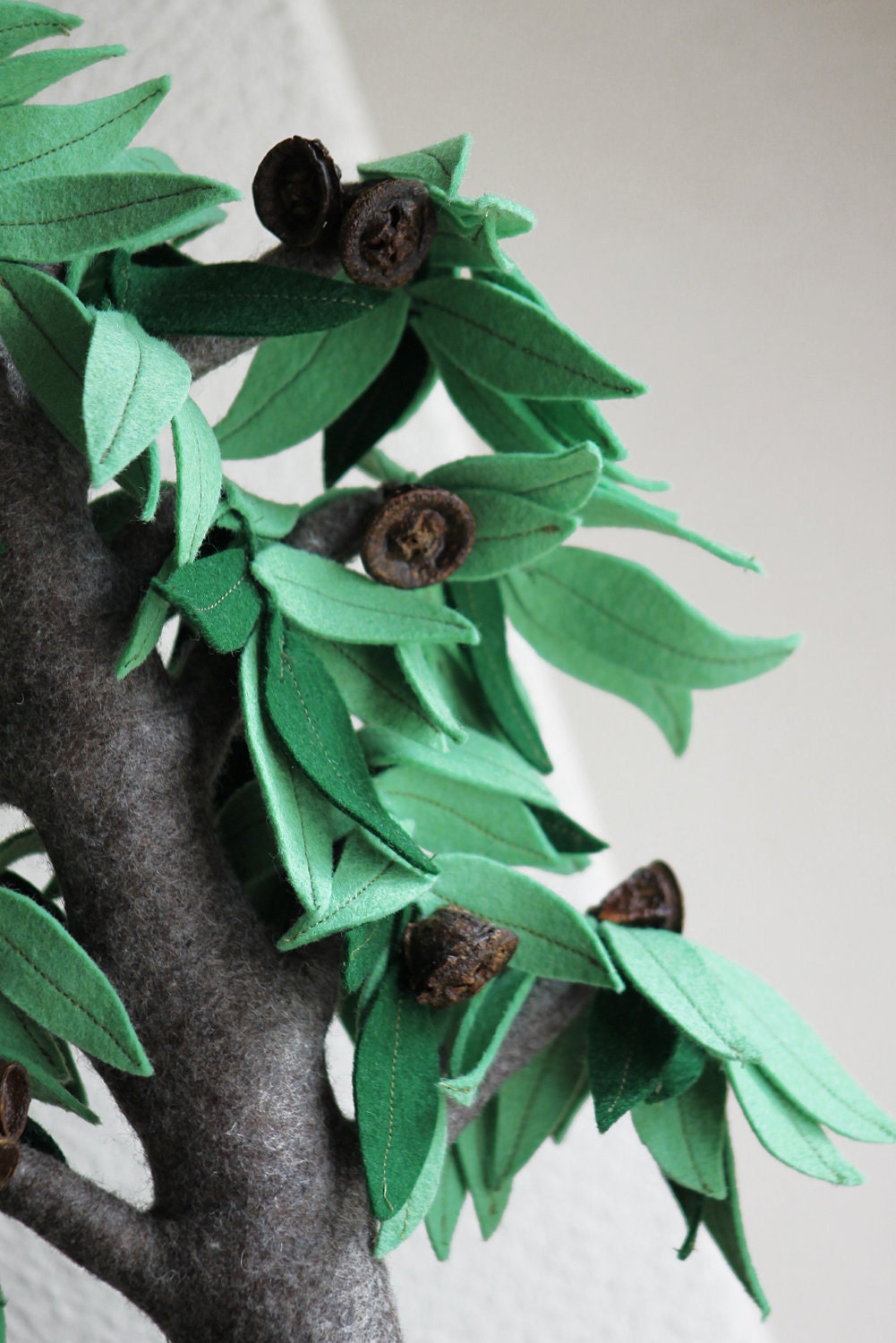 Eucaliptus Tree - Felt Tree. Home decor.