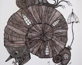 And So Loneliness Was Squeezed... (LIMITED EDITION PRINT of 50) by Duane Hosein
