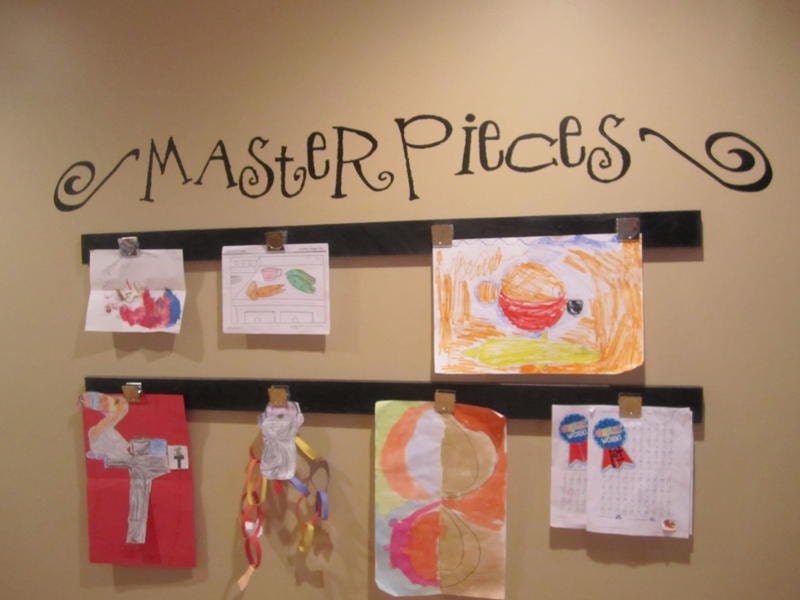 Masterpieces vinyl wall art for your display wall 30 x 3.5