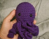 Purple Octopus Amigurumi