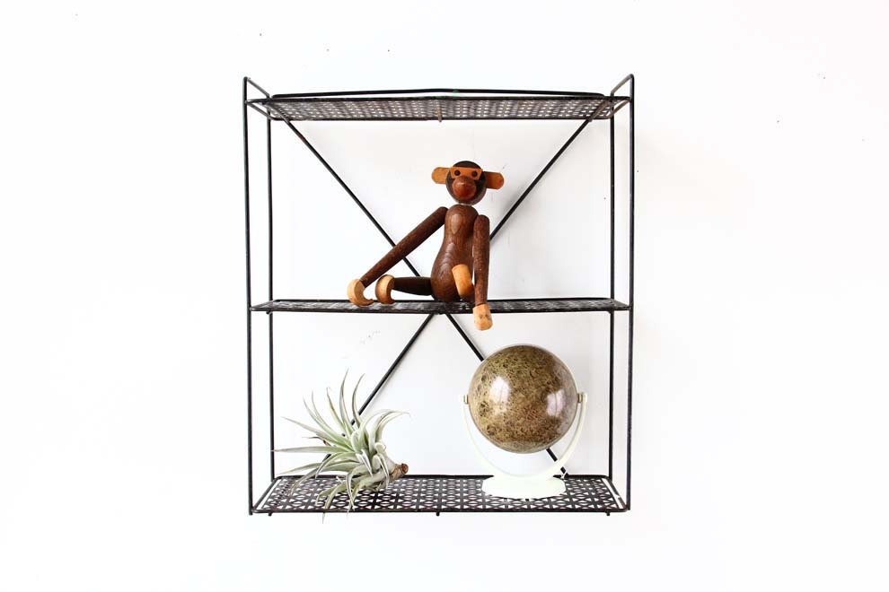 Mid Century Modern Wall Shelf
