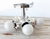r e s e r v ed for 2 Sputnik Chrome Ceiling Light Fixture