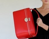 Vintage AMELIA EARHART Candy Apple Cherry Red Train Case Pick Your Poison