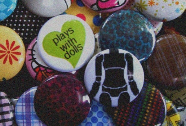 plays with dolls. pick any two 1inch buttons.