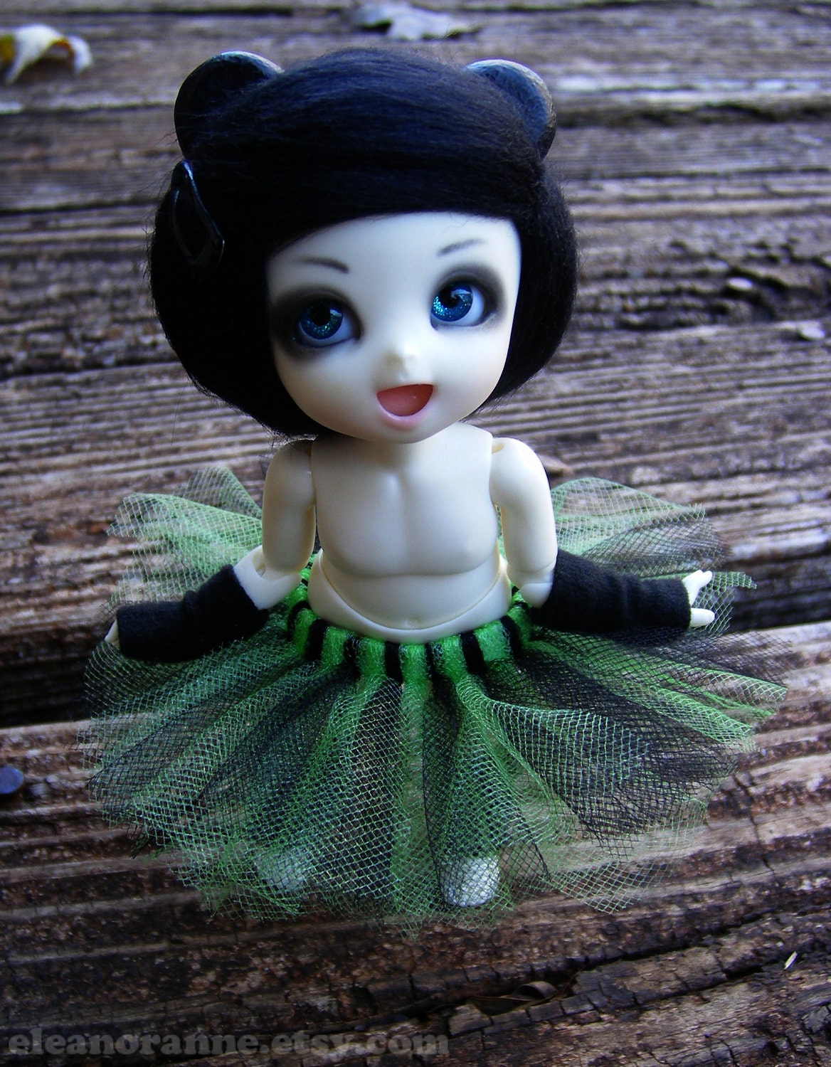 lime & black pkf/lati yellow/monster high tutu.