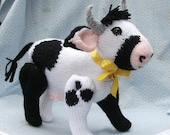 Bossy The Knitted Cow