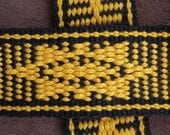 Handwoven Trim Golden Stars