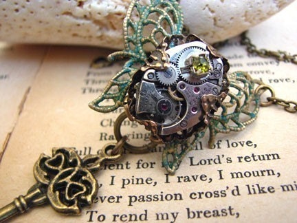 Somewhere In Time Necklace - Time Travel Collection