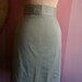 SALE Pistachio pencil skirt