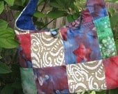 Soft Bag -- Red and Blue