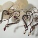 50% off Tutorial Sale-Tutorial for Rustic Heart Earrings.