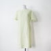 1960s Eyelet Dress Pale Green Dress Day Dress M L