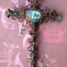 Rustic Nail Wall Cross (I AM)