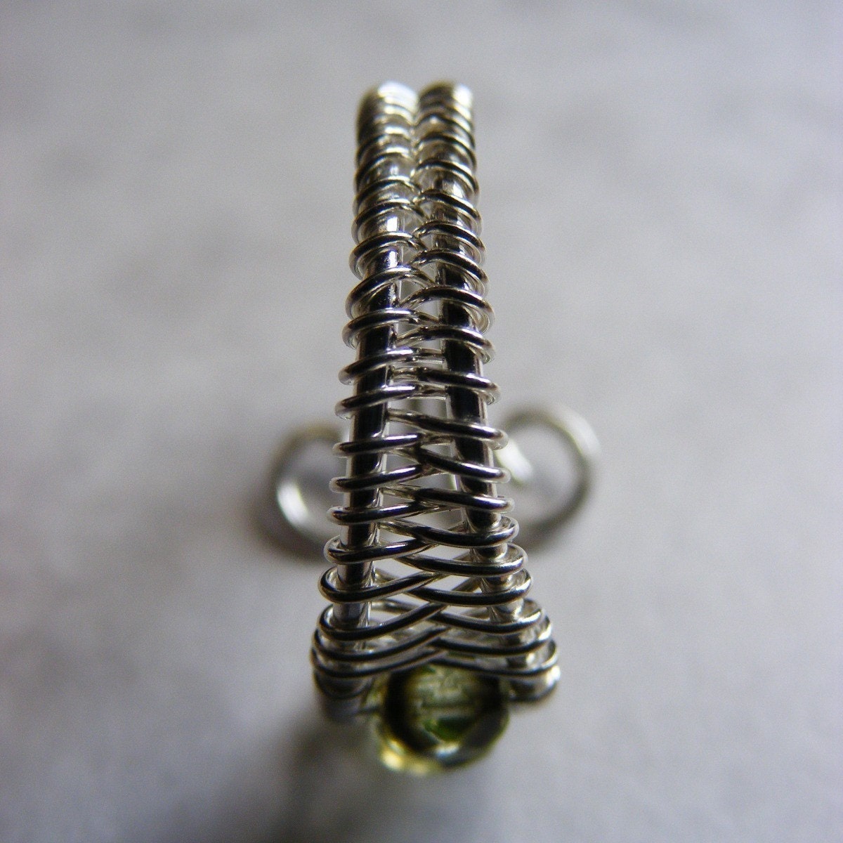 TUTORIAL - Beaded wire wrapped toe ring - Digital Download