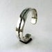 Sterling Silver Wide River Bracelet