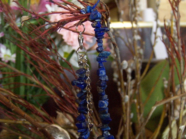 I Think I've Got The Blues Stone Bead Necklace