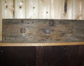 Reclaimed Barnboard Coat Rack Key Rack Jewelry Holder with Hand Hewn Wooden Knobs
