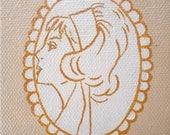 Mini Portrait Painting on Canvas