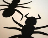 Ant Die cuts Handmade Embellishments for Scrapbooks, Cards or Framing