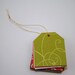 Tag Set of Fifty Hand Punched Upcycled Scrapbooking, Gift, Hang or Merchandise Tags