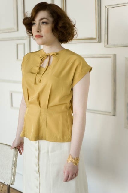 Colette Sewing Patterns, Sencha Blouse