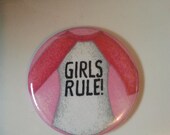 Pocket Mirror - GIRLS RULE - Love this one