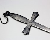 ace of swords. single sword tarot earring.