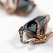 the sparrow's nest. rose gold vermeil sparrow claw earrings.