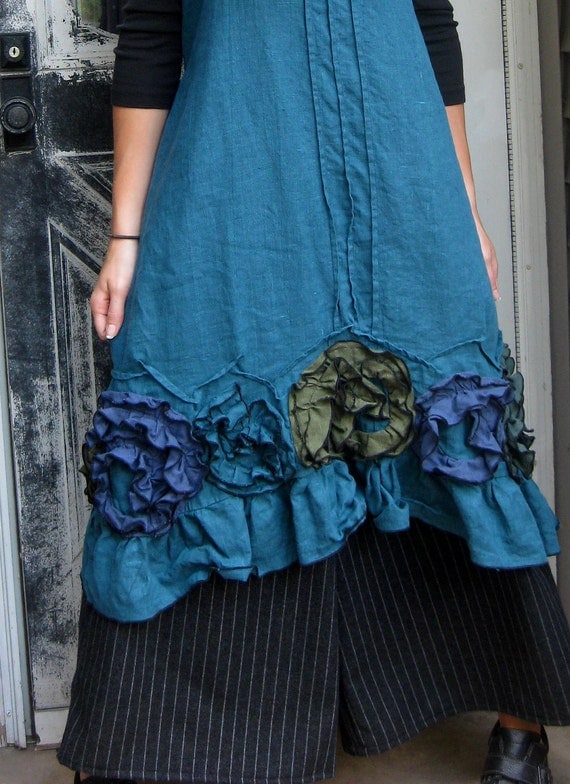 Flouncy Swirl Dress