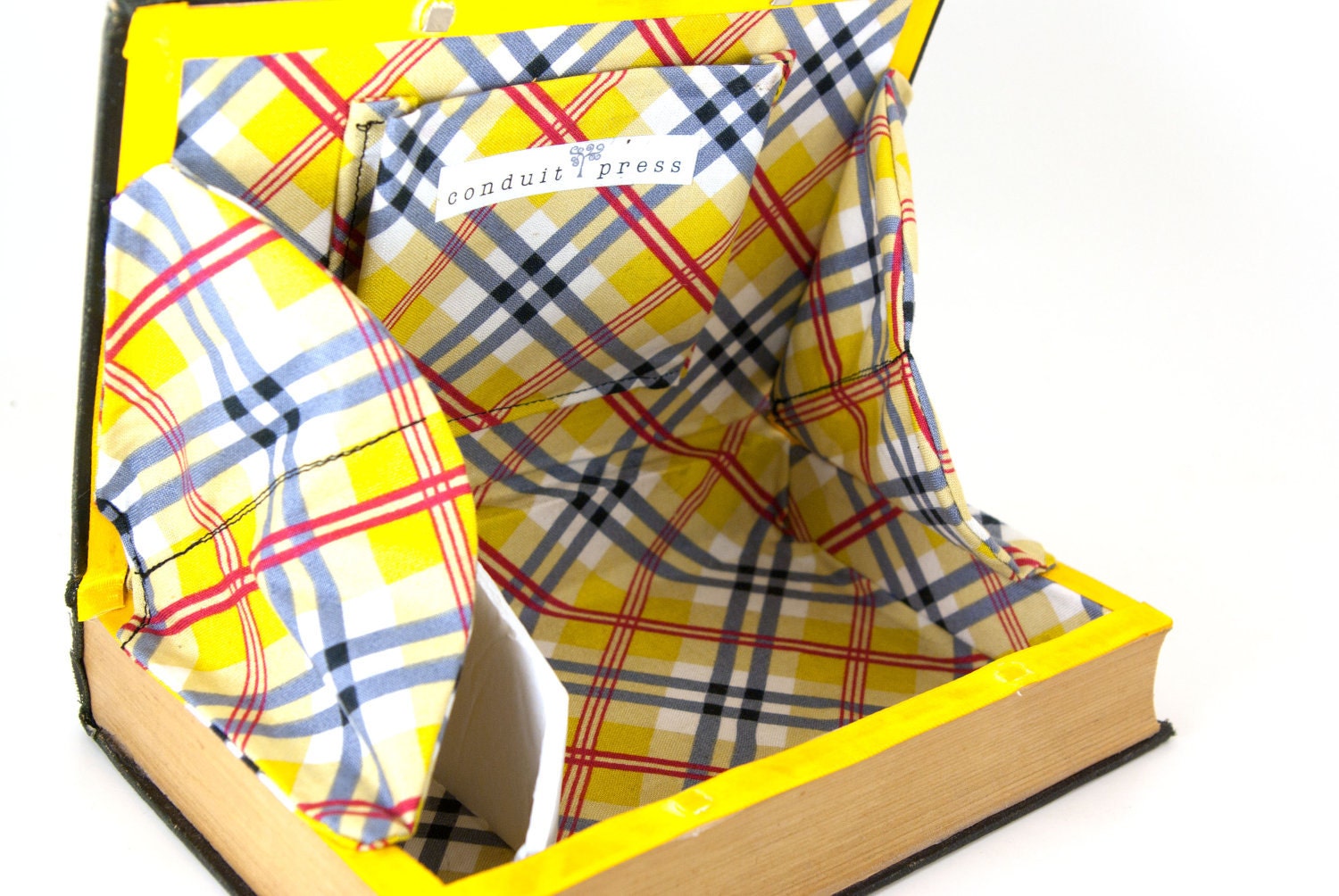Vintage Book Clutch - Book Purse - Cant Get a Red Bird-