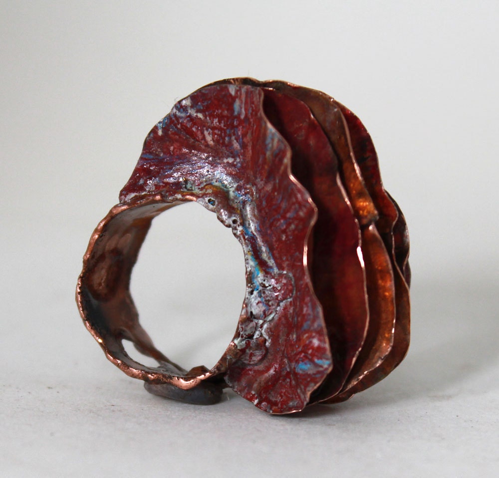 Ring, Copper and Prismacolors Dangerous Vagina