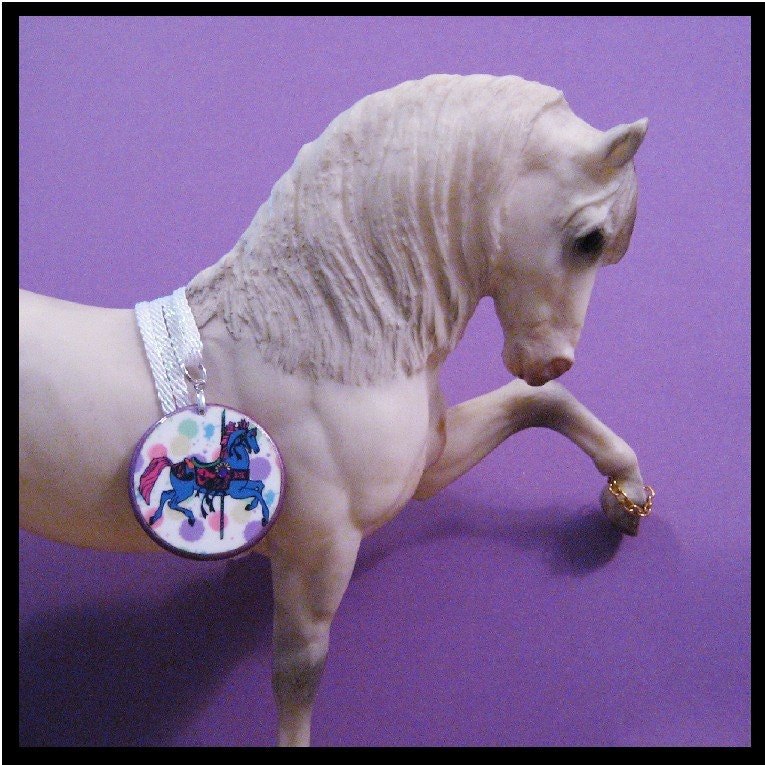 Capricious Carousel Pendant