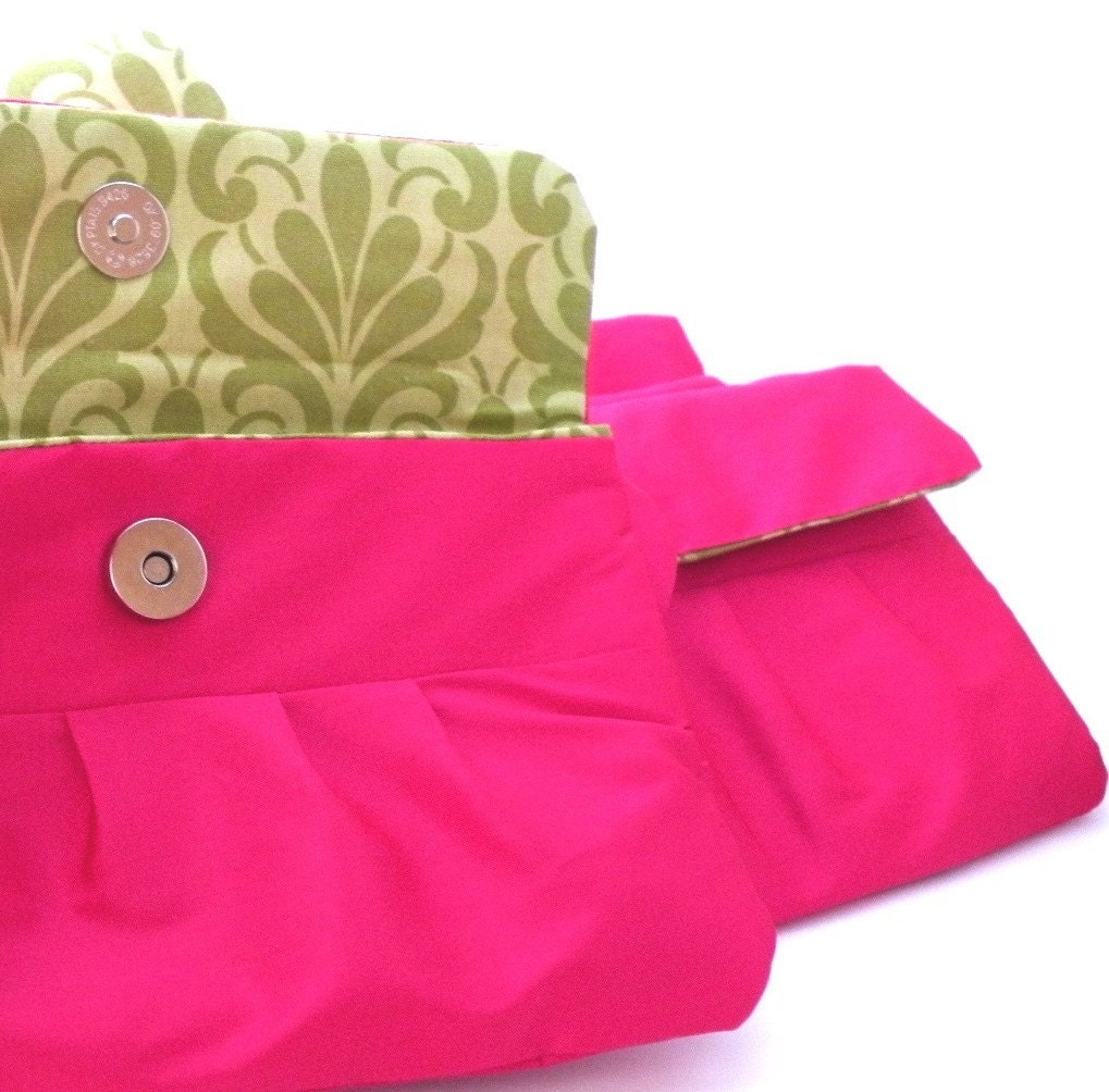 Custom Bridesmaid Silk CLUTCHES