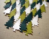 45 little cardstock trees -- edition 2