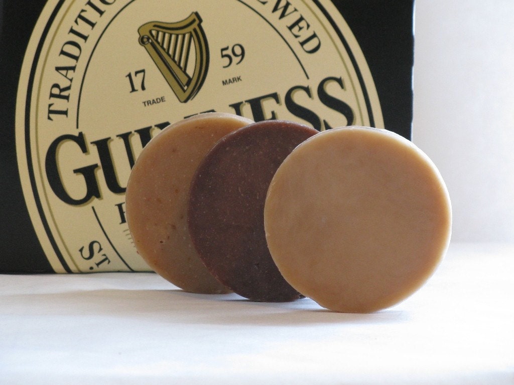 BEER SOAP - Suds Sampler - Made w Guinness - Fathers Day