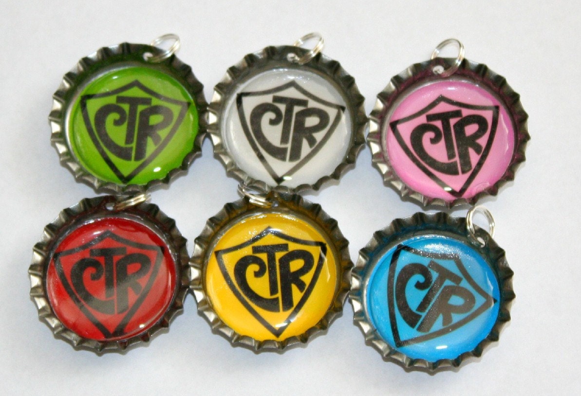 CTR bottlecap pendant RESERVED for Shellie